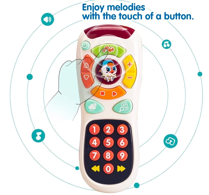TV remote control for toddlers