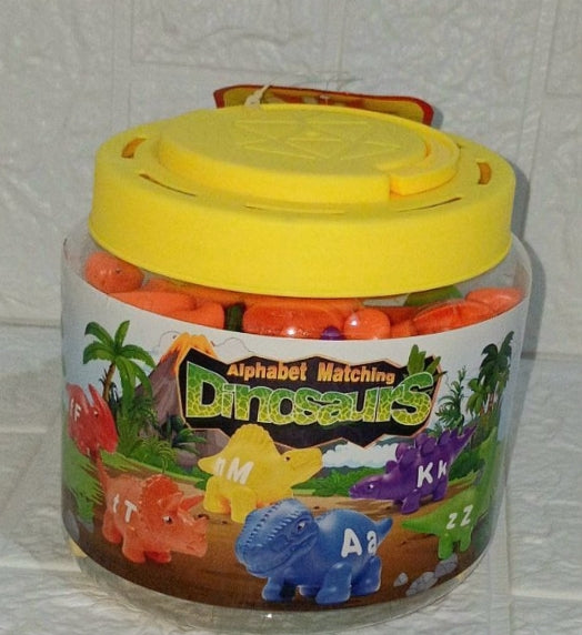 Alphabet Matching Dinosaur