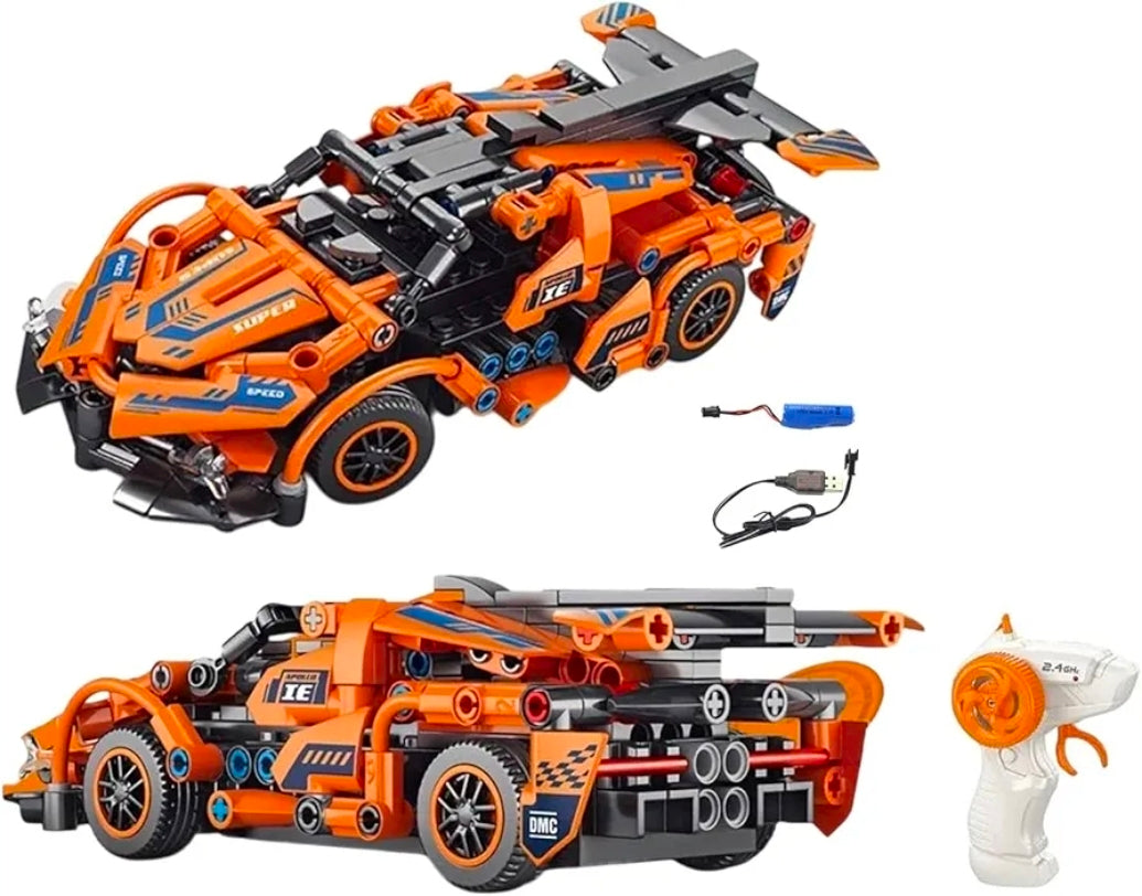 Building Block Remote Control Car