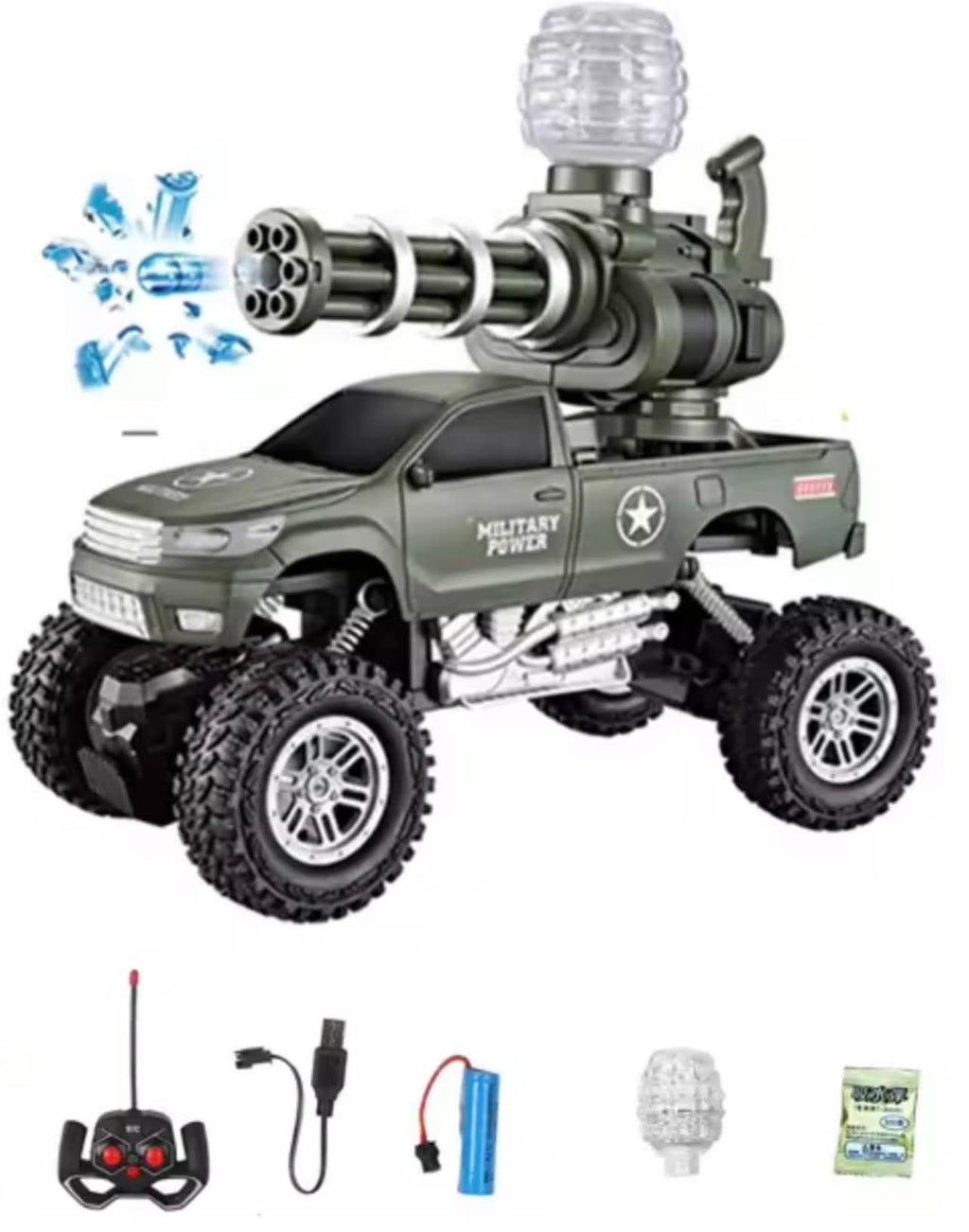 Remote Control Military Jeep