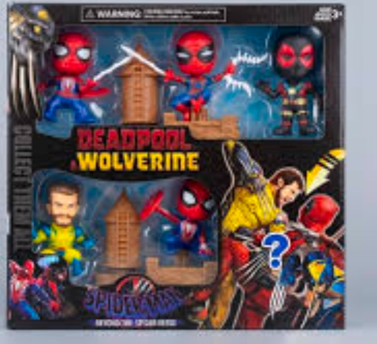 Deadpool, Spiderman & Wolverine